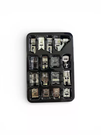 GT-16 Ev Tipi Dikiş Makinesi Ayak Seti (16 Parça) 