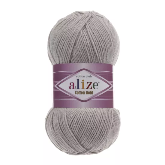 Alize Cotton Gold Mantar Grisi No: 200 | %55 Pamuklu Örgü İpi