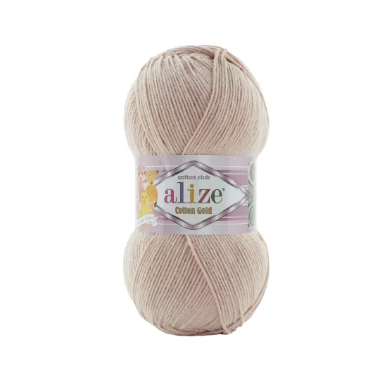 Alize Cotton Gold Kahve Köpüğü No: 314 | %55 Pamuklu Örgü İpi