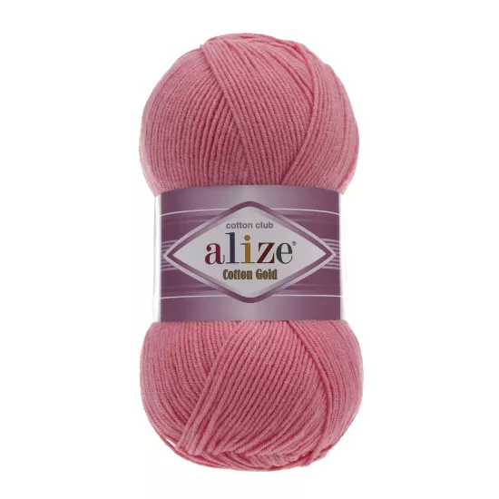 Alize Cotton Gold Canlı Pembe No: 33 | %55 Pamuklu Örgü İpi