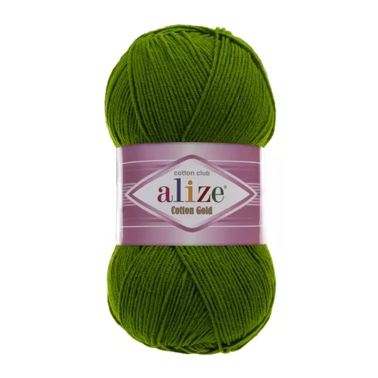 Alize Cotton Gold Yeşil No: 35 | %55 Pamuklu Örgü İpi