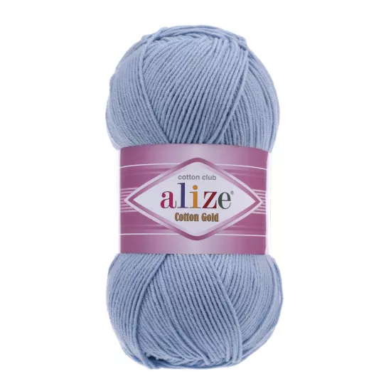 Alize Cotton Gold Mavi No: 40 | %55 Pamuklu Örgü İpi