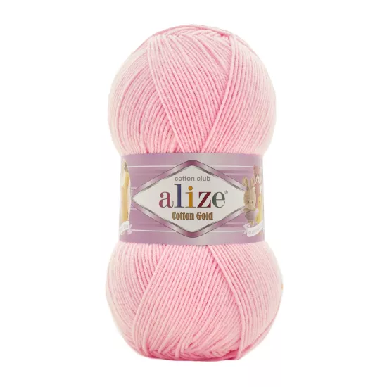 Alize Cotton Gold Balerin Pembesi No: 518 | %55 Pamuklu Bebek İpi
