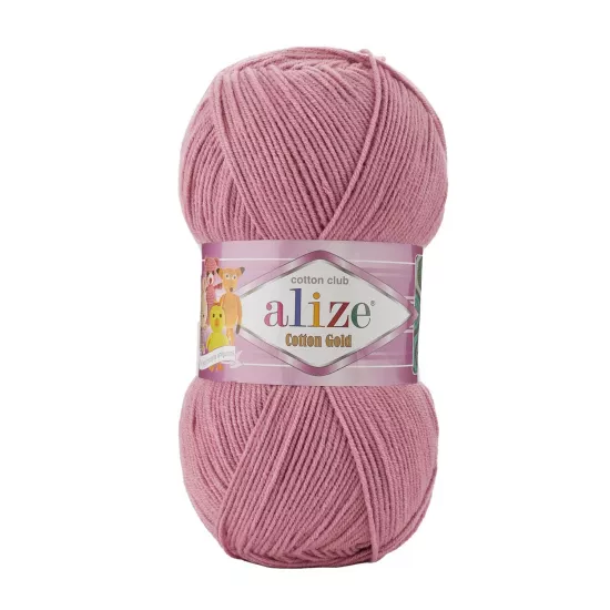 Alize Cotton Gold Nostaljik Gül No: 676 | %55 Pamuklu Örgü İpi