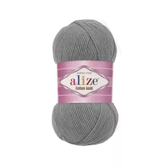 Alize Cotton Gold Kömür Grisi No: 828 | %55 Pamuklu Antrasit İp