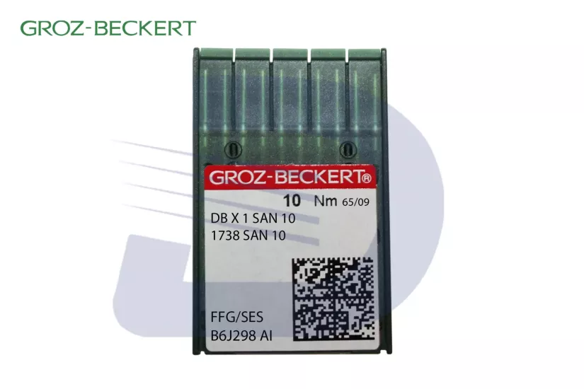 Groz-Beckert DB X 1 SAN 10 No: 09 İnce Dip İğne