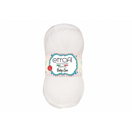 Etrofil Baby Can 80001 Beyaz
