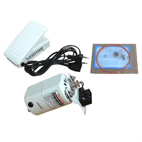Ev Tipi Aile Dikiş Makinesi Motoru (Beyaz) 220V - 100W / 63HF-100