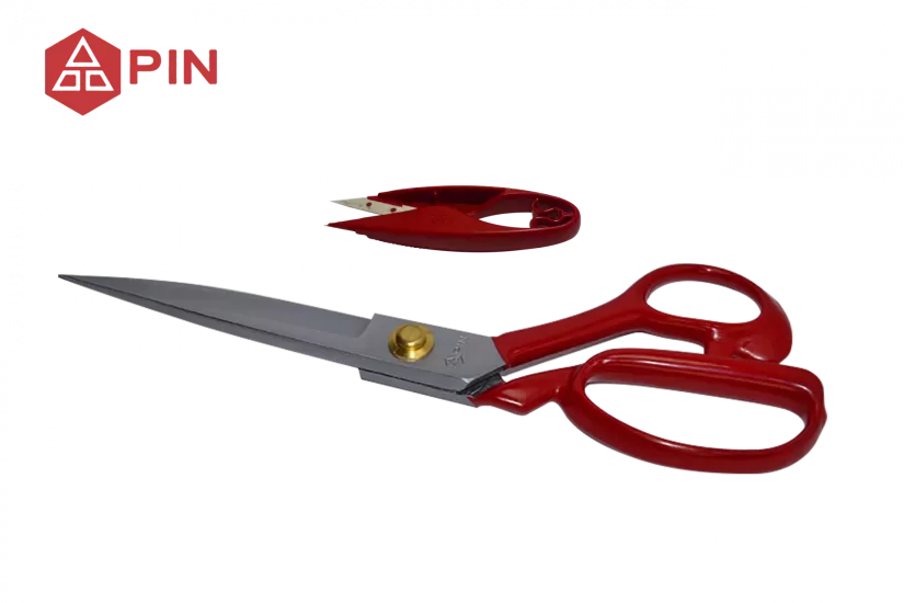 Kırmızı Saplı Prof.Paslanmaz Çelik Terzi Makası 11