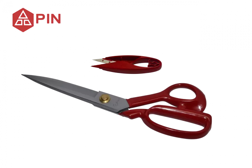 Kırmızı Saplı Prof.Paslanmaz Çelik Terzi Makası 12