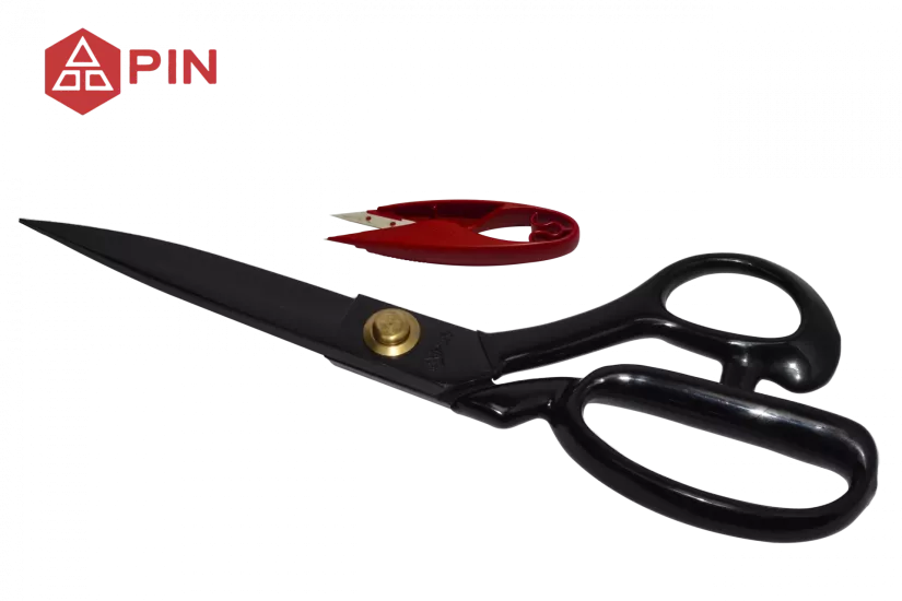 Profesyonel Paslanmaz Çelik Siyah Terzi Makası 12’’