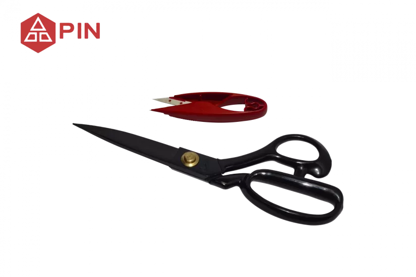 Profesyonel Paslanmaz Çelik Siyah Terzi Makası 8’’