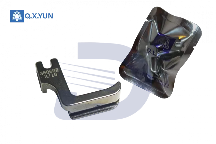 Düz Makine Tek kanallı fitil ayağı (sağ) 3/16