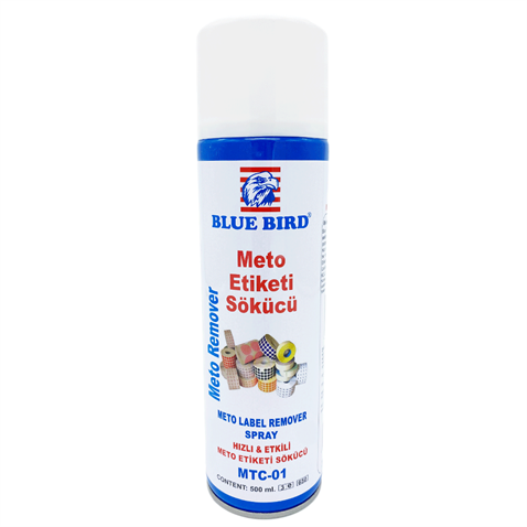 Meto Etiketi Sökücü Sprey 500Ml / BLUE-021 MTC-01
