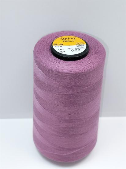 120 NO Polyester Dikiş İpliği Spring 5.000 Metre 022