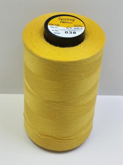 120 NO Polyester Dikiş İpliği Spring 5.000 Metre 038