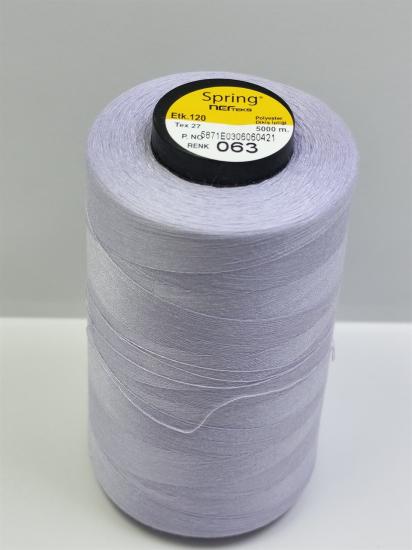120 NO Polyester Dikiş İpliği Spring 5.000 Metre 063