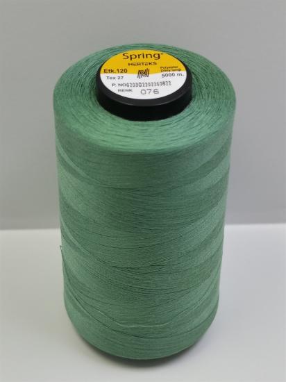120 NO Polyester Dikiş İpliği Spring 5.000 Metre 076