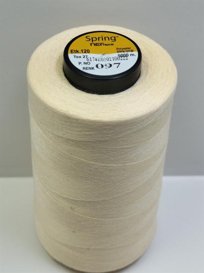 120 NO Polyester Dikiş İpliği Spring 5.000 Metre 097