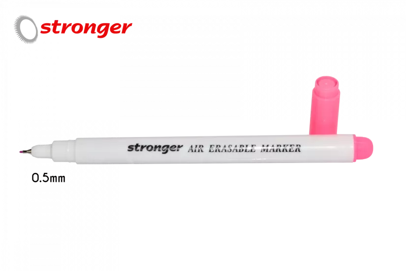 Tek Başlı Pembe Hava ile Uçan Kalem  (0,5 mm)