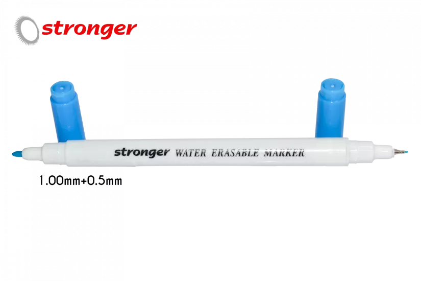 Çift Başlı Mavi Su İle Uçan Kalem 0,5mm+1,00mm)