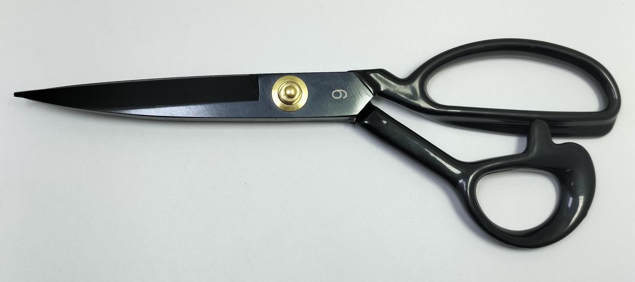 suji Siyah Saplı Paslanmaz Çelik Somunlu 9İnç 