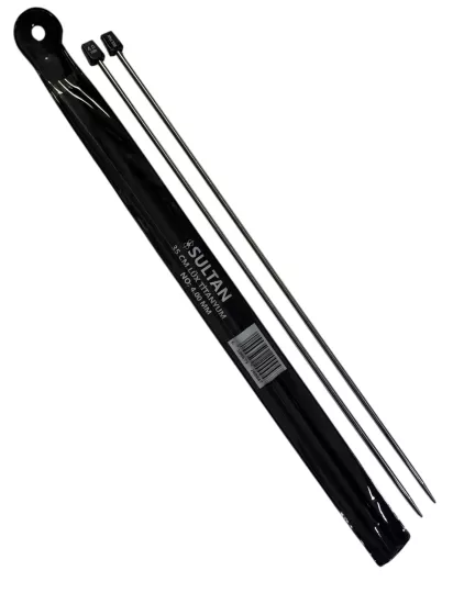 Sultan 4.00mm 35 Cm Çelik Titanyum Şiş