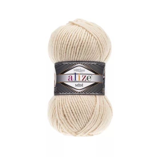 Alize Superlana Midi 310 Bal Köpüğü - %25 Yünlü İp