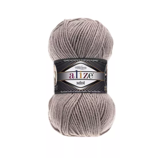 Alize Superlana Midi 541 Vizon - %25 Yünlü İp