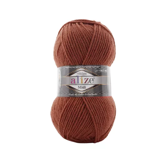 Alize Superlana Midi 597 Taba - %25 Yünlü İp