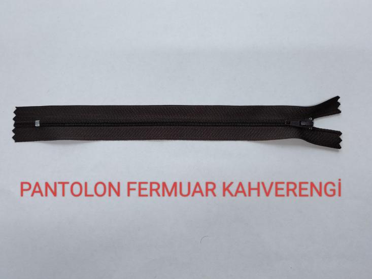 Kahverengi Pantolon Fermuarı