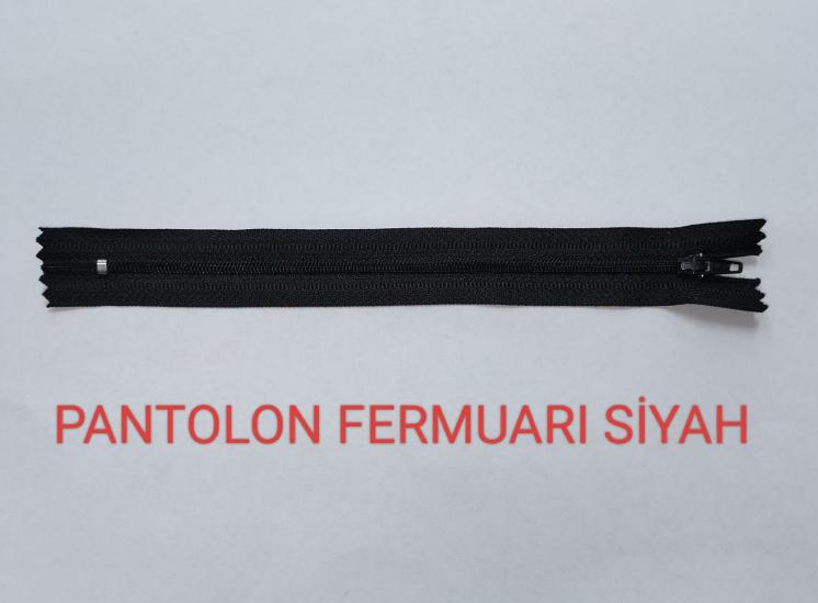 Siyah Pantolon Fermuarı