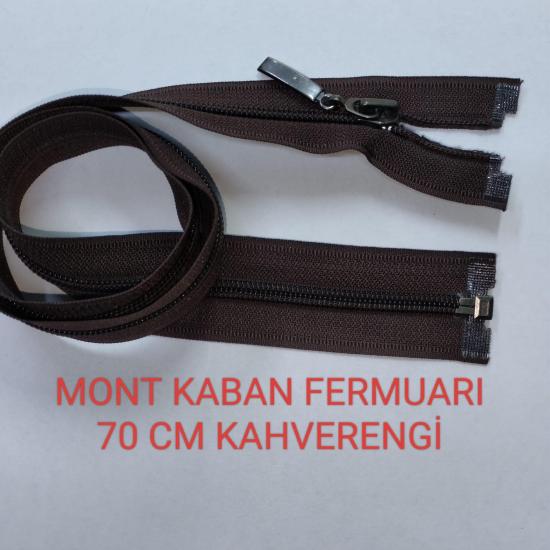 Kahverengi Mont Kaban Fermuarı 70 cm
