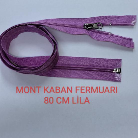 Lila Mont Kaban Fermuarı 80 cm