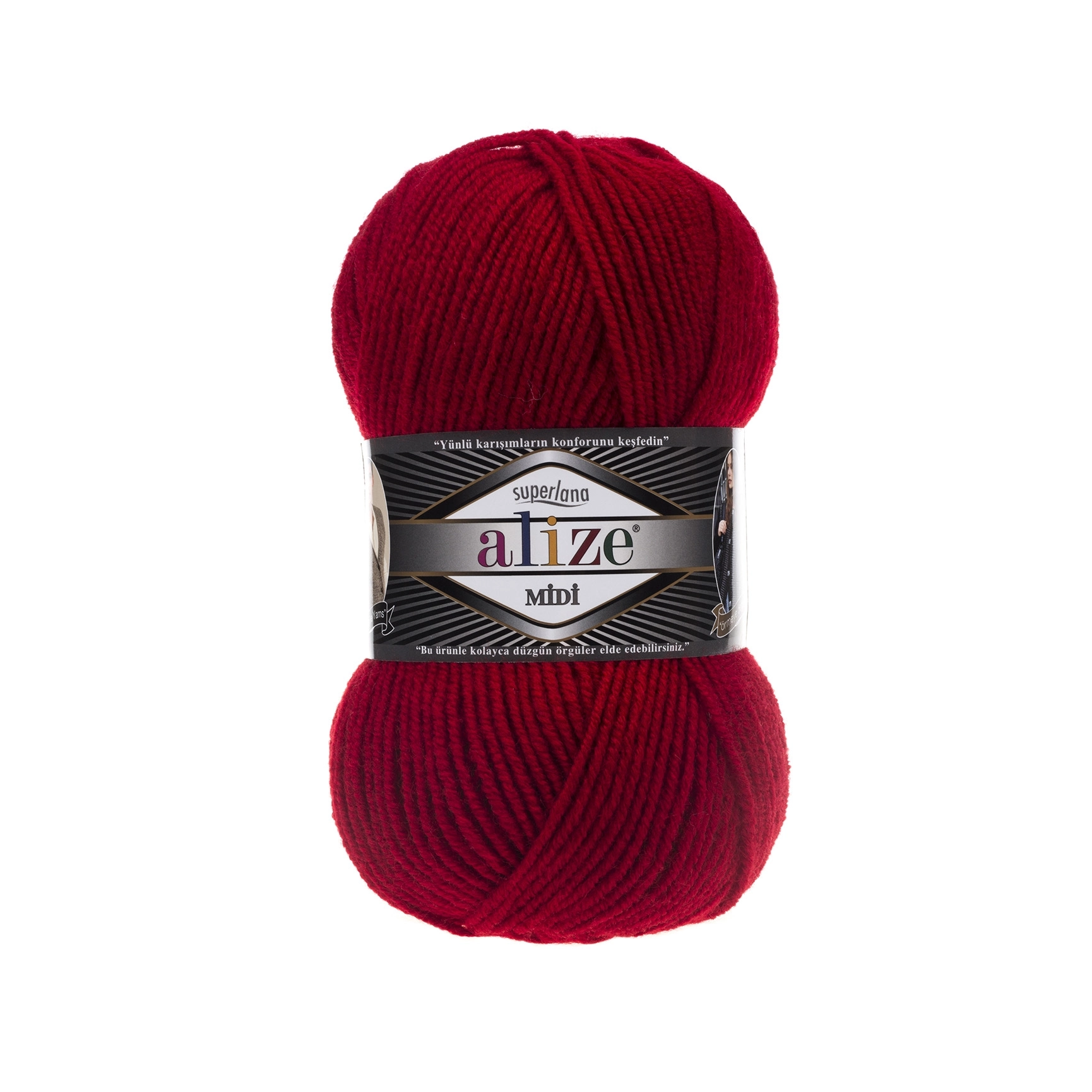 Alize%20Superlana%20Midi%2056%20Kırmızı%20El%20Örgü%20İpi