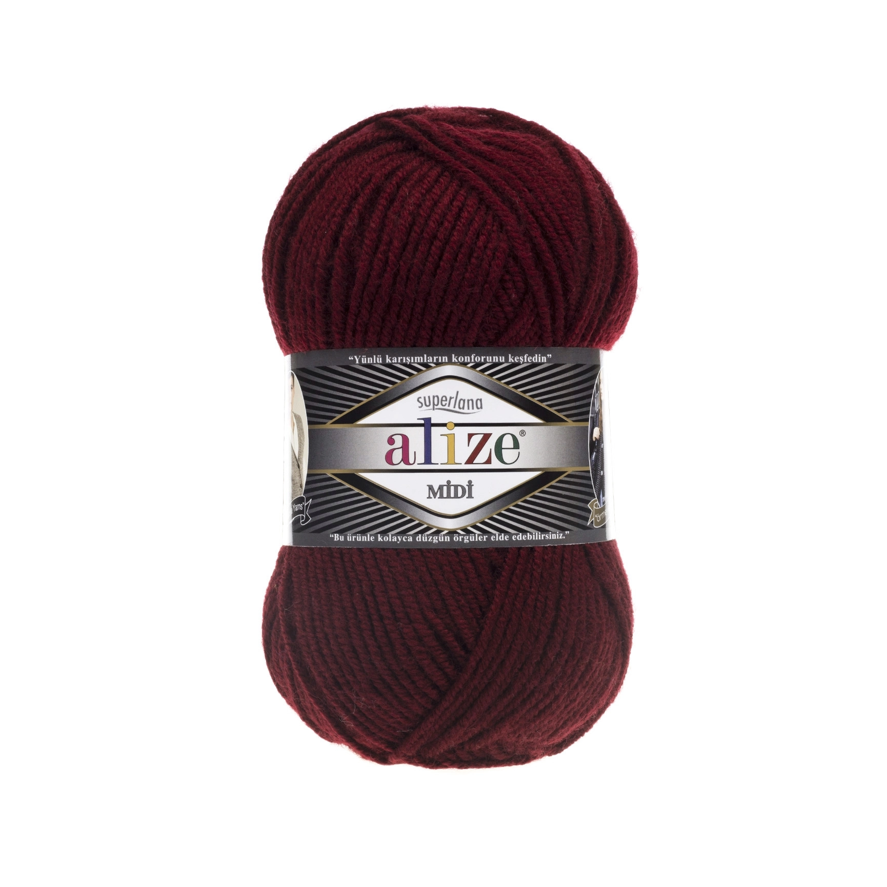 Alize%20Superlana%20Midi%2057%20Bordo%20El%20Örgü%20İpi